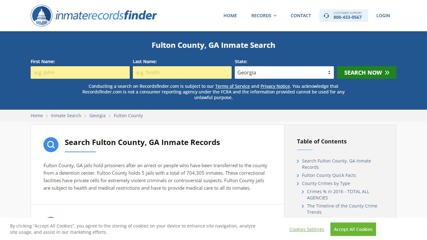 Fulton County, GA Inmate Lookup & Jail Records Online